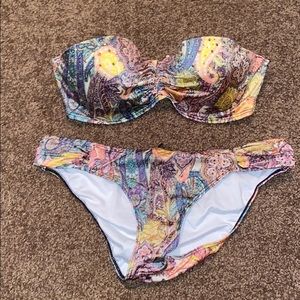 Rhinestone bikini set